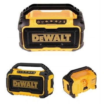  Construction radio receiver dewalt battery-powered dab+ fm 18v without battery dewalt