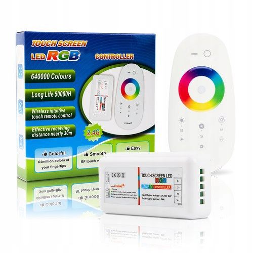  Valdymo pultelis led mi-light cct 4 zonų dimmer wi-fi mi-light fut007