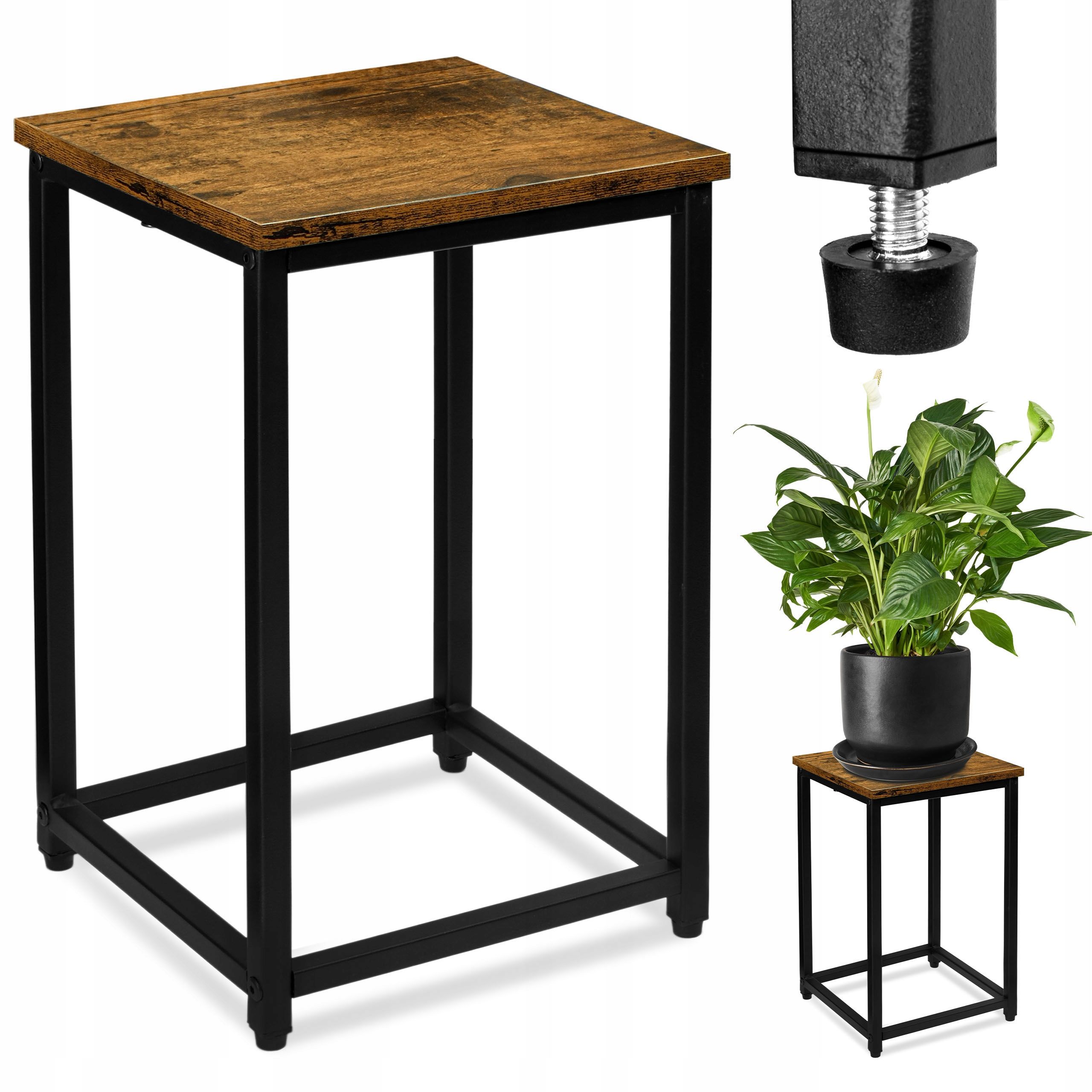  Metal stand for flowers flower stand flowerpots standing shelf with shelves loft style