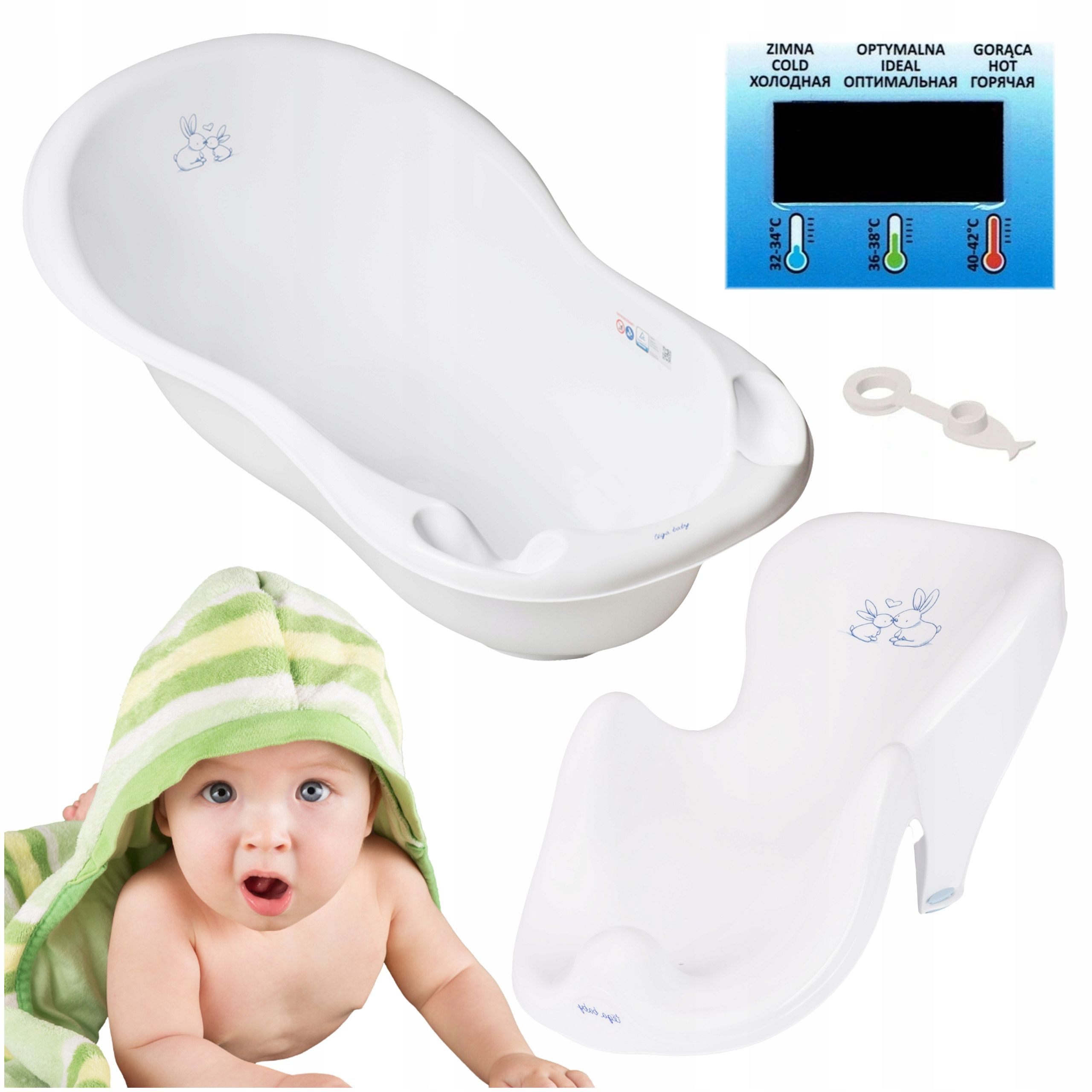  Badewanne für ein kind garnitur 2 in 1 tega badewanne groß + stehen - sammlung ente