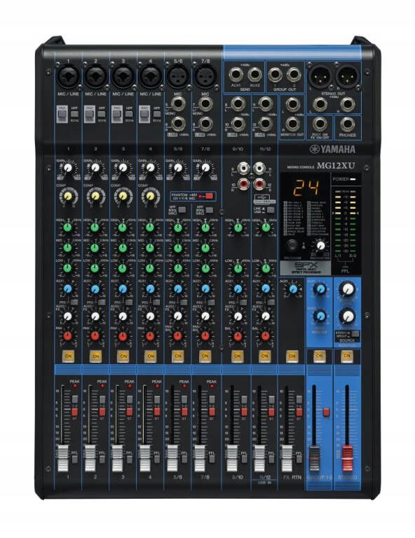  Yamaha mg20 mikseris analoginis 20-kanalų konsolė miksujaca