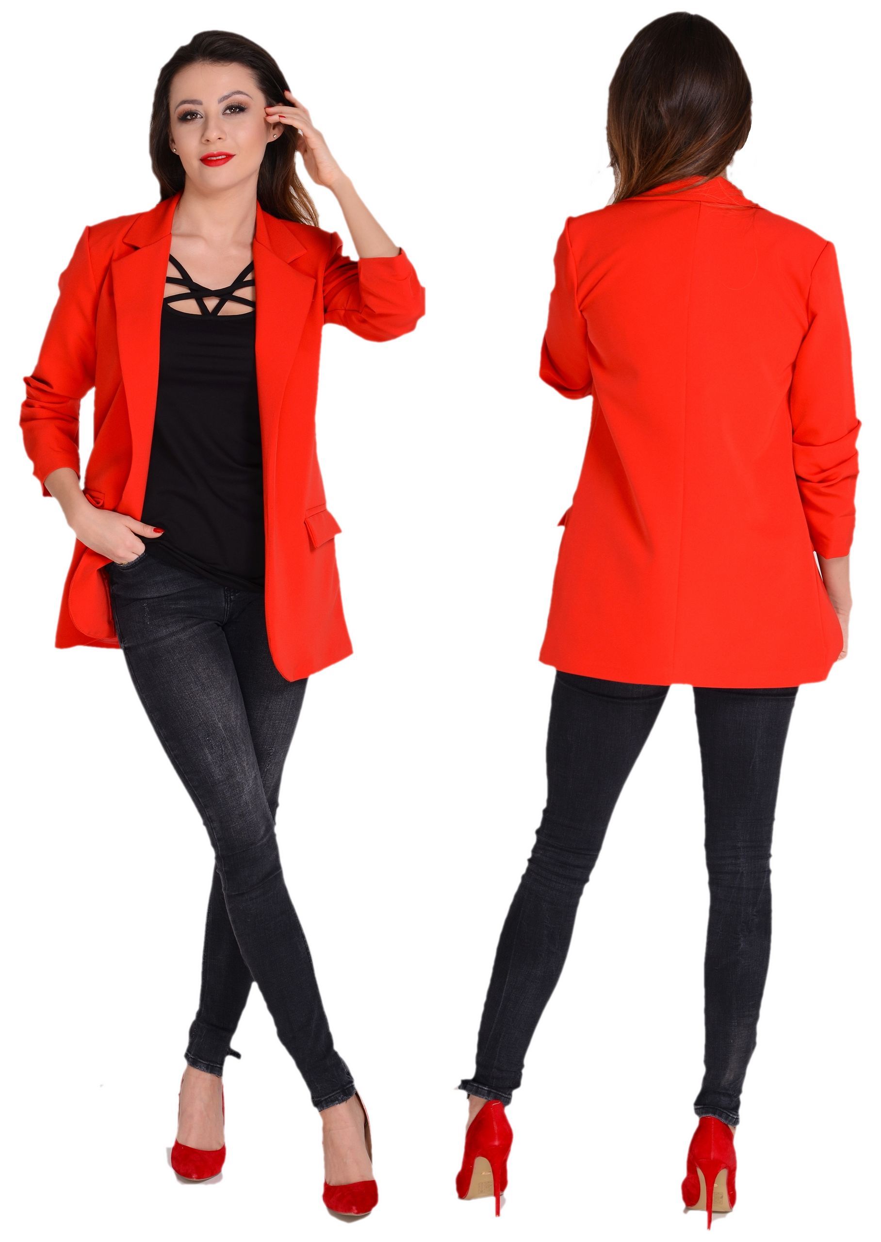  Jacke - länger werfen dunkelblau - l/40