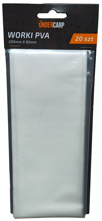  Undercarp rezerves daļas pva maisiņi 140mm x 85mm 25 gab.