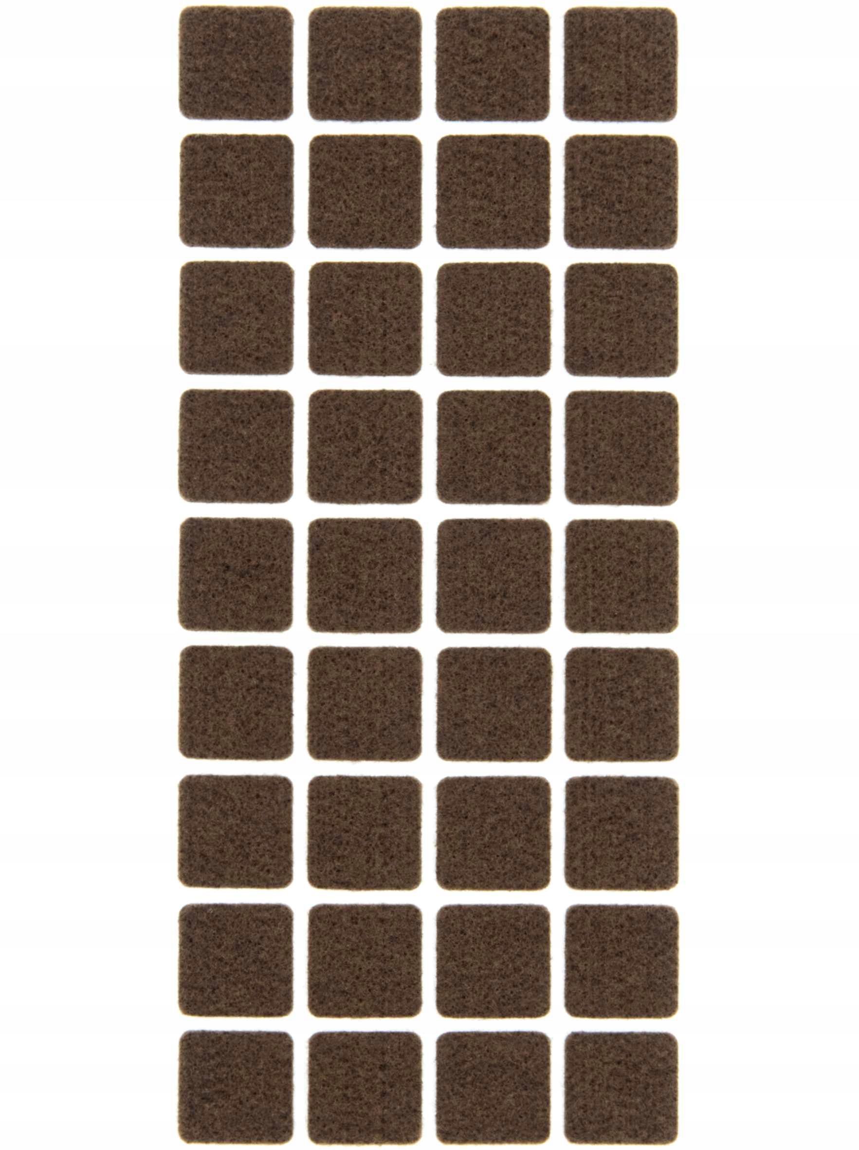  Tácek vyrobeno z plsti samolepící pod nábytkem list – 1 ks 100x200 mm brazowy