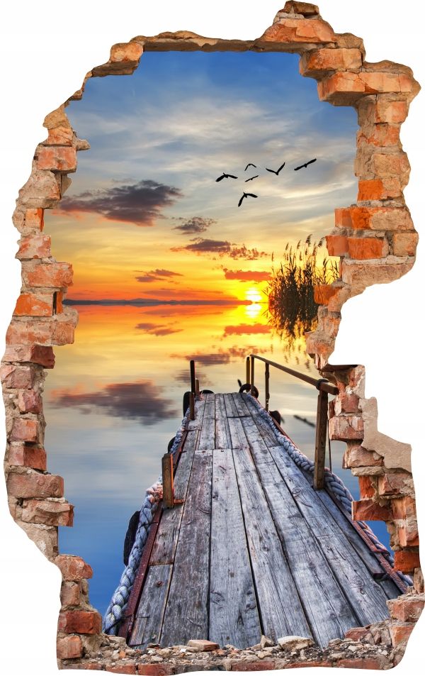  Sienas uzlīmes foto tapetes caurums 688 daba