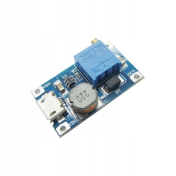  Muundur dc-dc mt3608 2a 4-28v step-up meeliülendav pinge