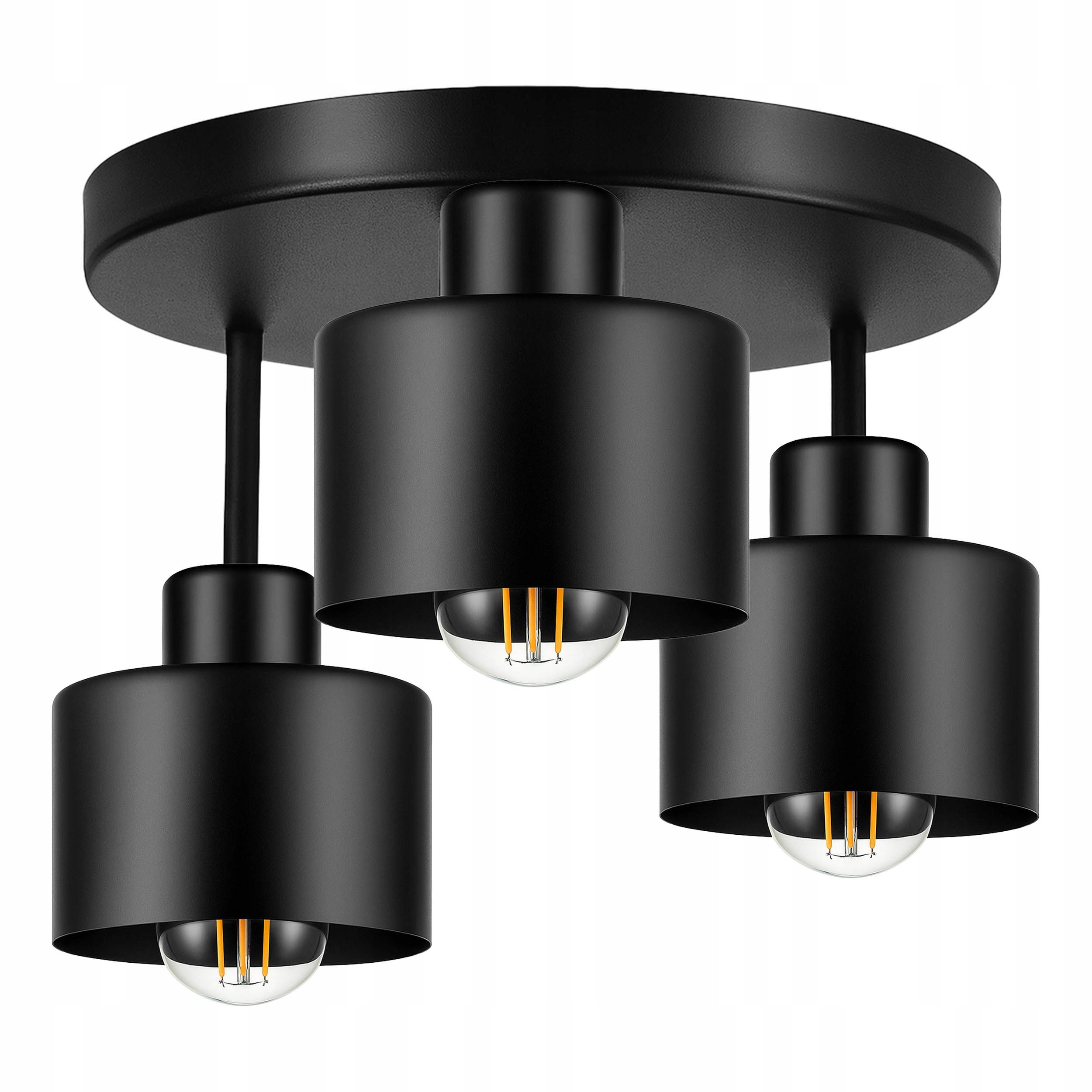  Ceiling lamp hanging lamp golden white modern 3x e27 for the living room