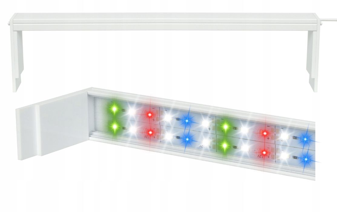  Led osvětlení pro akvárium 40cm spektrum led lampa pro akvárium paprsek led