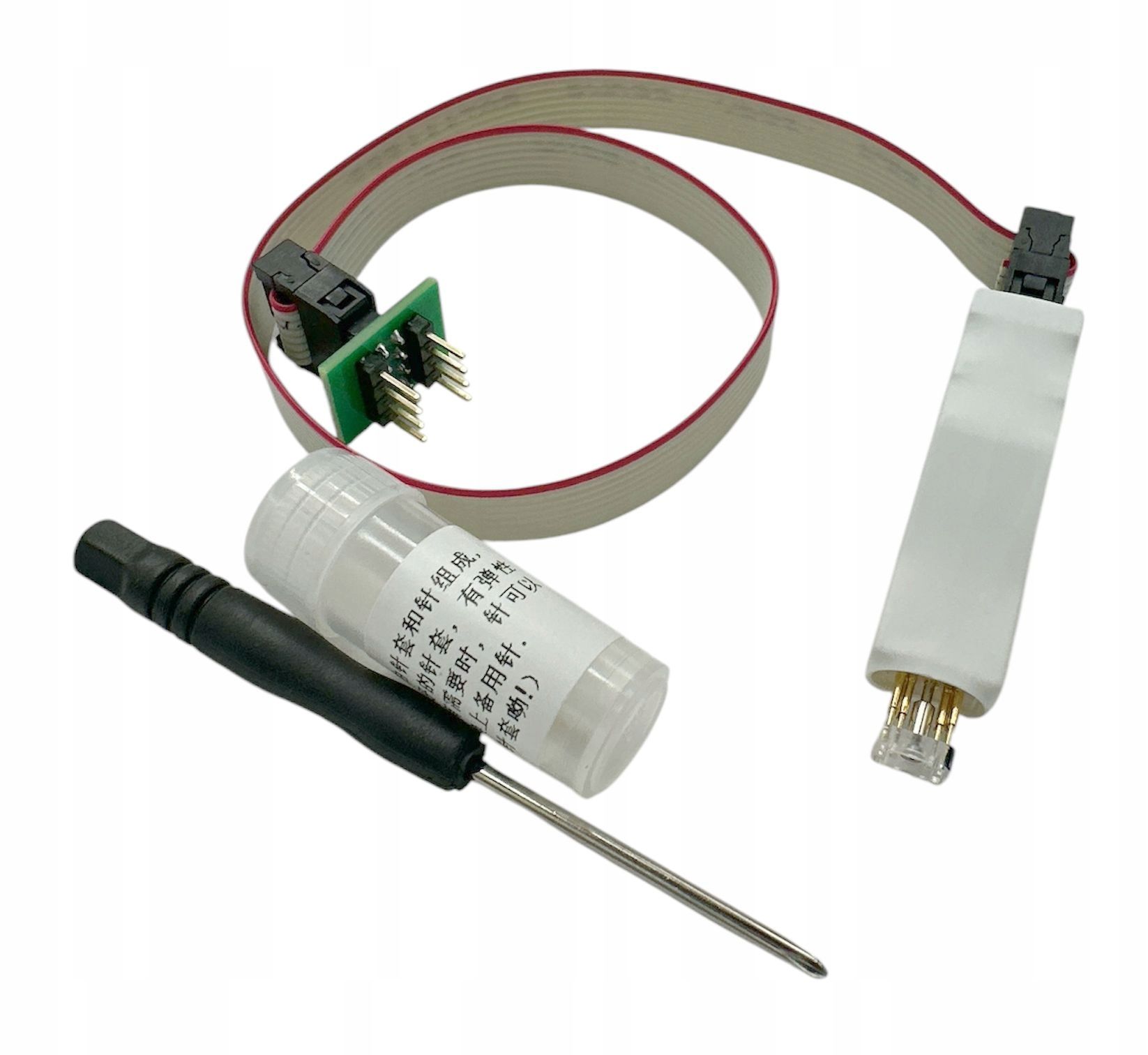  Spaustukas bandymo soic 8-pin r=1,27mm su kabeliu i ad