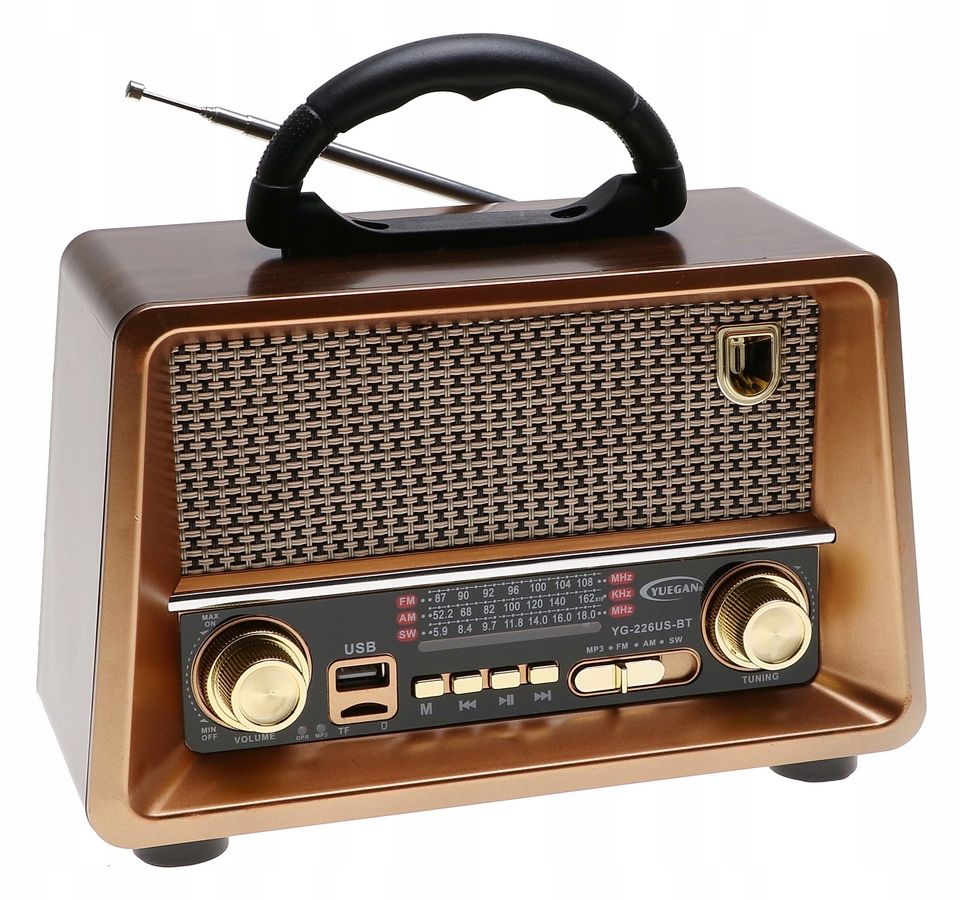  Retro radio receiver mobile solar loudspeaker flashlight mp3 usb solar bluetooth 157