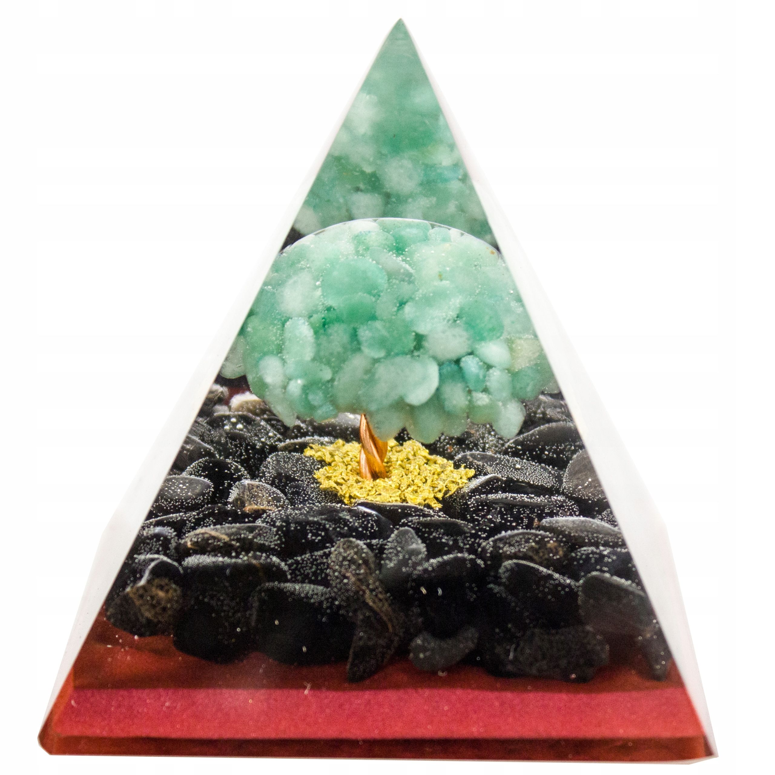  Pyramide orgonit amethyst lazuryt oliwin tigerauge feng shui chakren 5cm