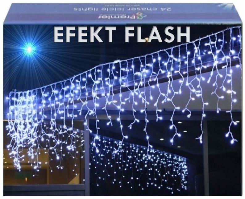  Jääpurikad 500 led kardin lambipirnid välise ip44 külm valge + külm flash 21m