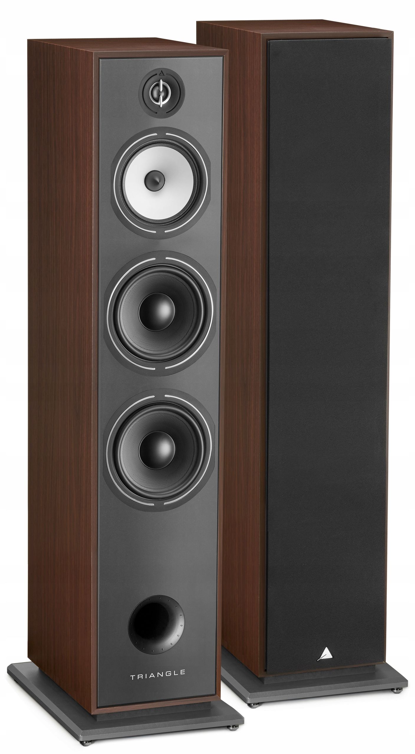  Floorstanding speakers 3-way power 200w triangle borea br10 black steam 30m2