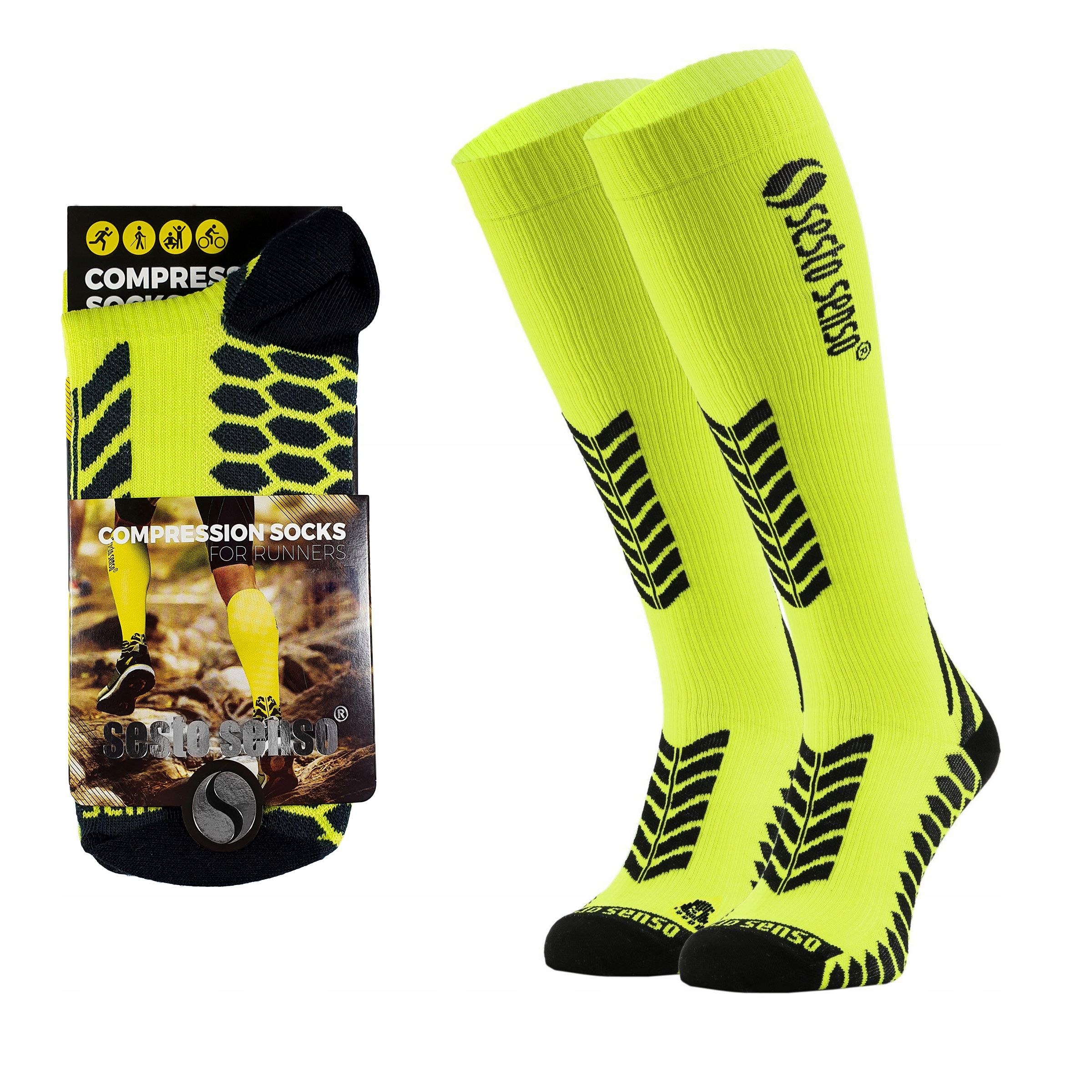  Jooksusokid kompressioonid sesto senso 35-38