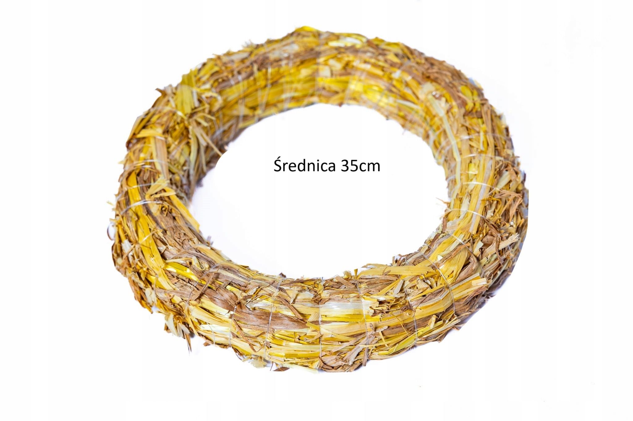  Salmu vainags ieklāšana uz skaņotājs vainagi bāze pēc vainags 40cm 1 gab.