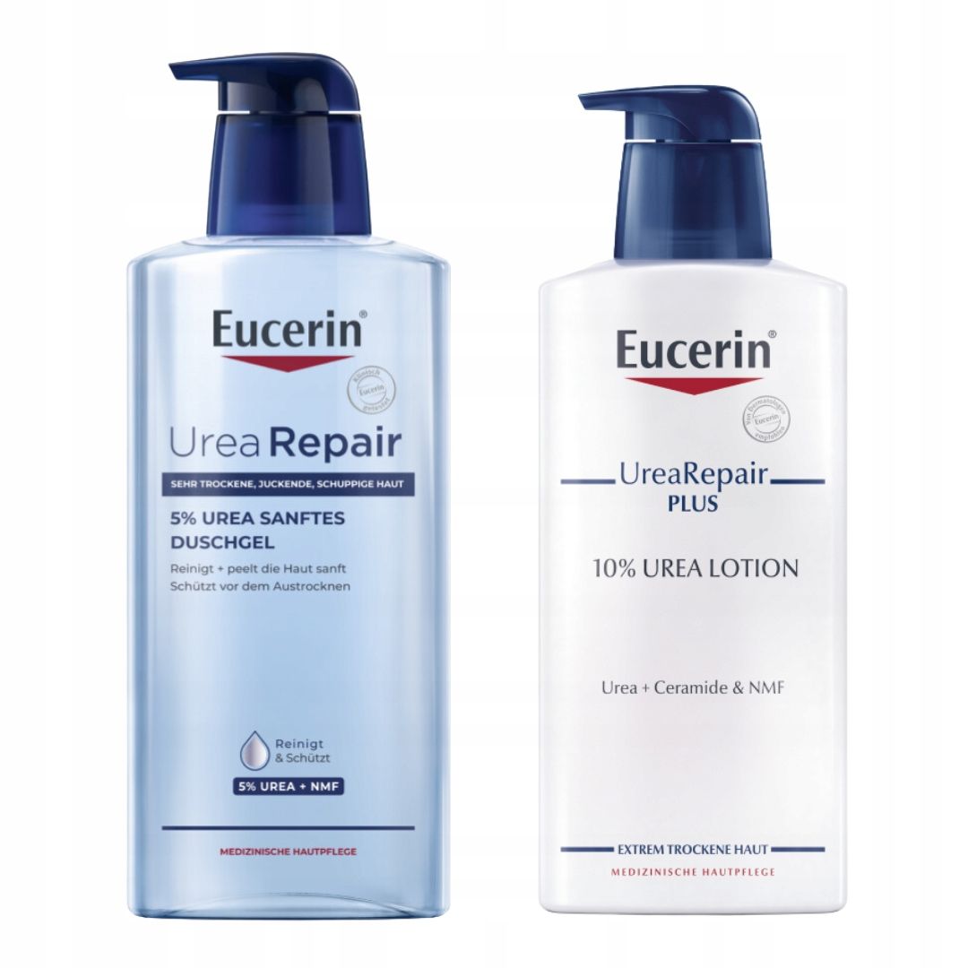  Eucerin urearepair duschgel mit harnstoff + creme trocken legierung
