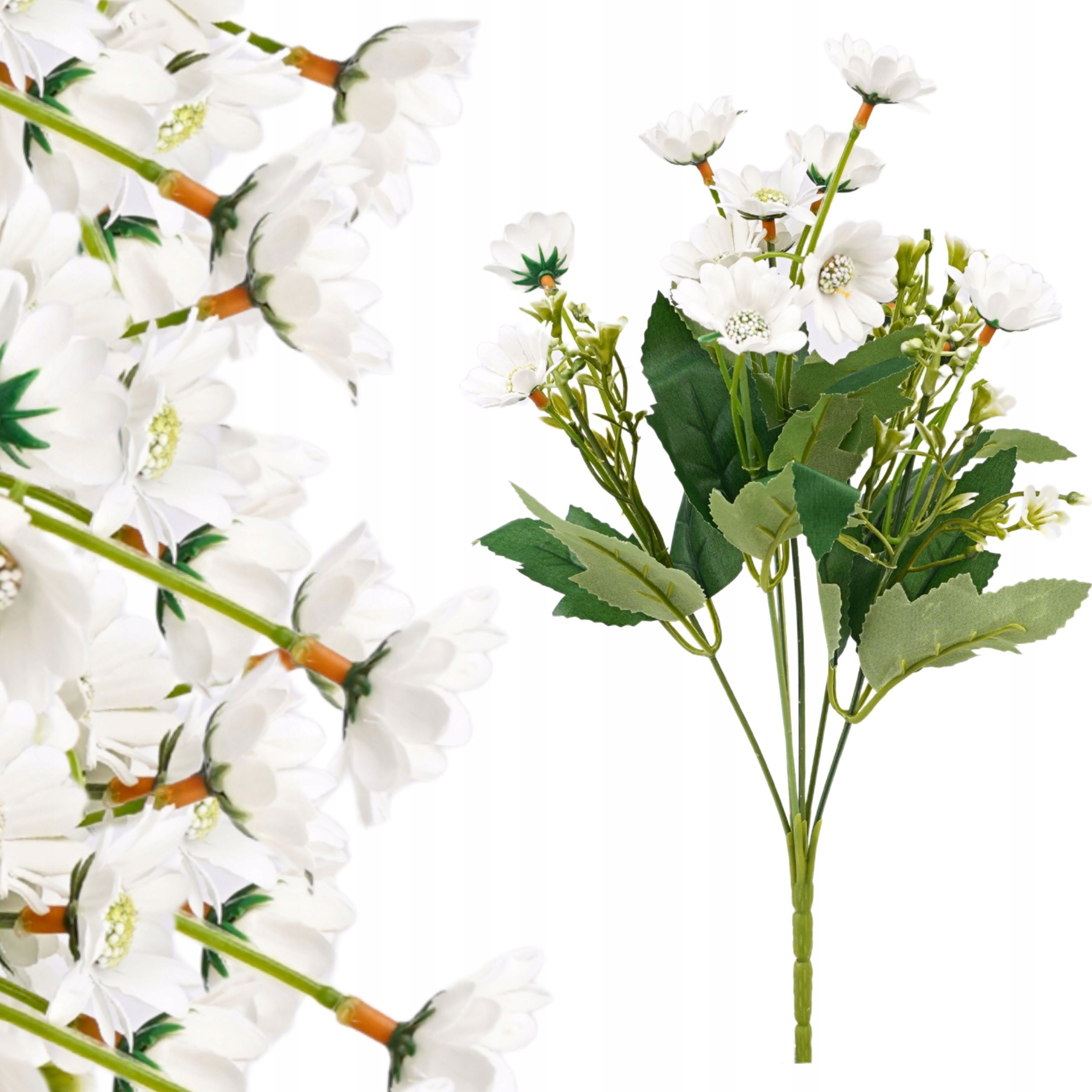  Mākslīgais zieds orhideja zars dekoratīvs rotājums florists pik 62cm