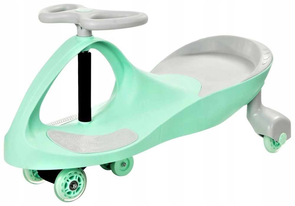  Roller twistcar lastele helendav kummist rattad led