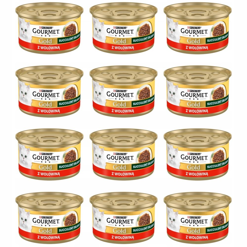  Gourmet gold skonių mišinys 24x85g + pro plan sterilised 3x85g nemokamai