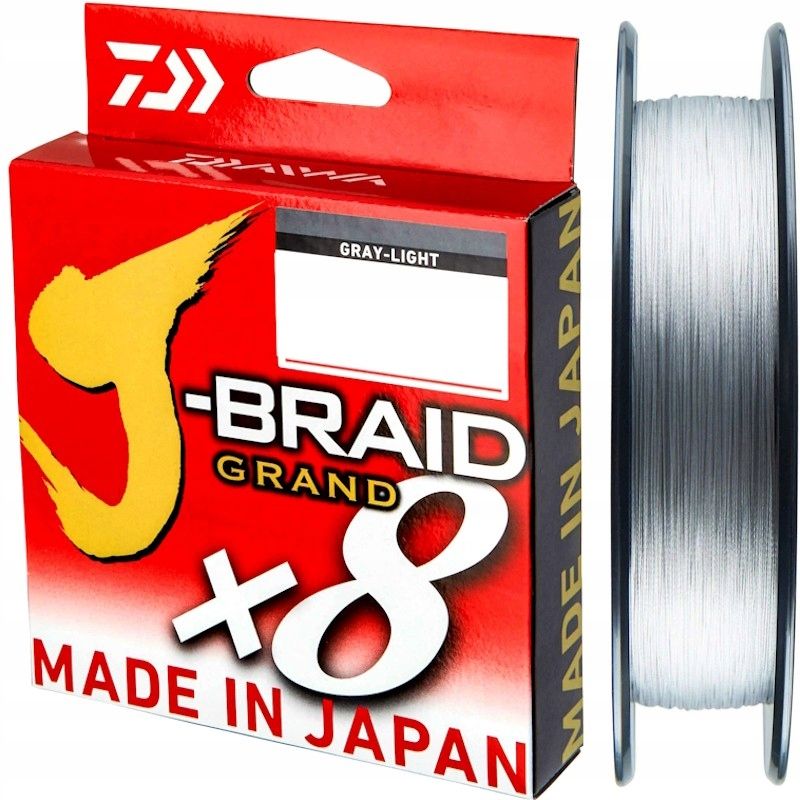  Pītā aukla daiwa j-braid grand x8 0.18mm 12.5kg 135m island blue vērpšanas