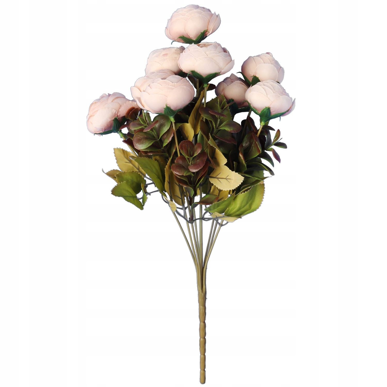  Kytice 9 veľkosť 48 cm ružový umelé kvety roze ako nažive do vázy