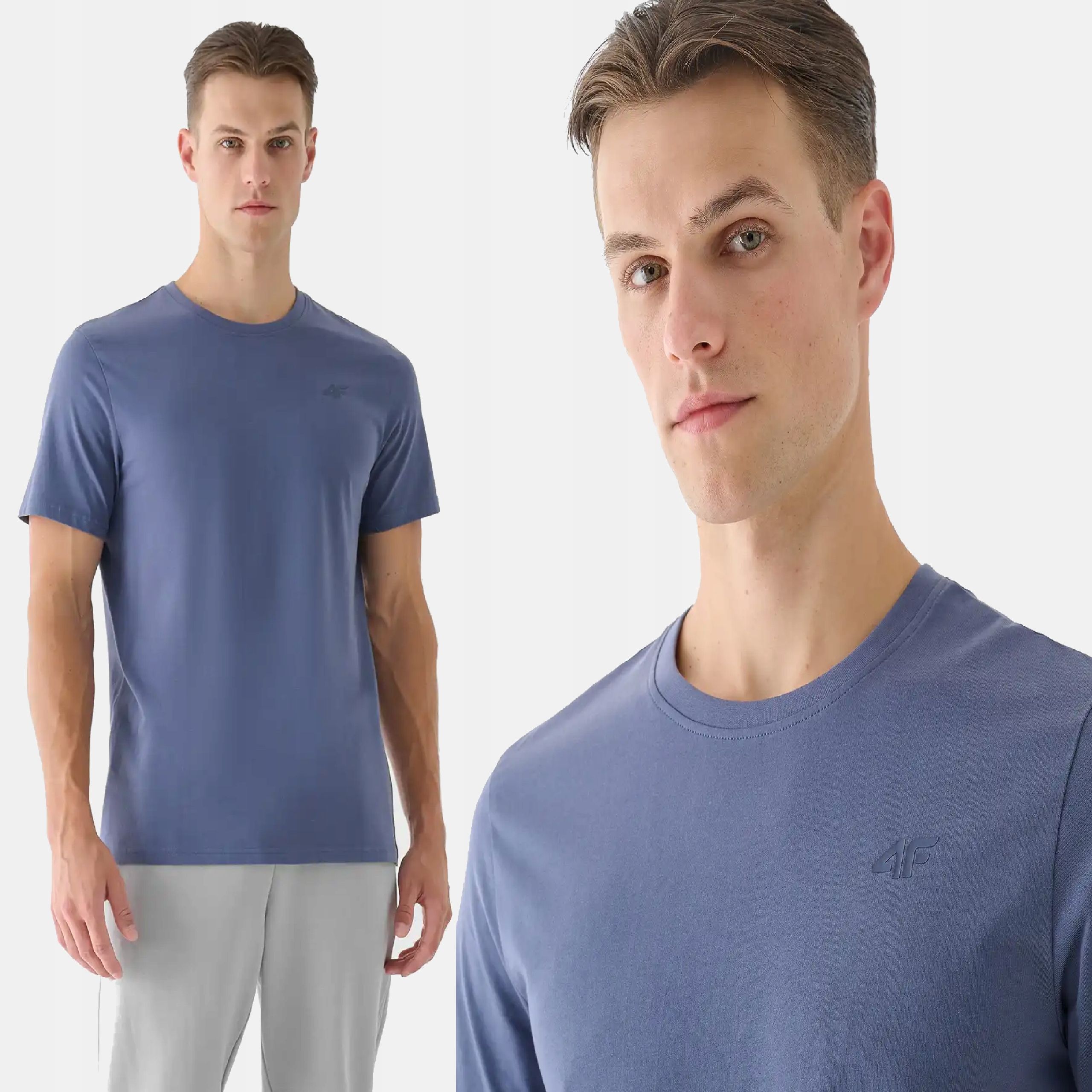  Men&#39;s t-shirts 4f cotton t-shirts sports xl ttshm2256 ss25