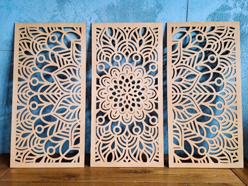  Plāksnes azurowe-ozdoba piestiprināms pie sienas 3 d, rozete, mandala