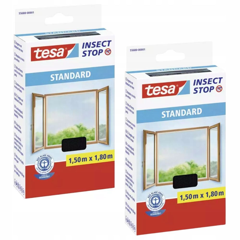  Tesa tinklelis nuo uodų magnetinio nuo vabdžių tinklelis juodos spalvos durys 0,9x2,1m x3