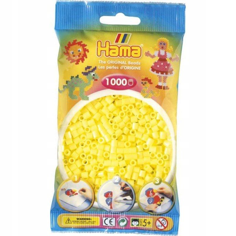  Hama 207-103 - svetlo žltý - 1000 korálky midi - krk