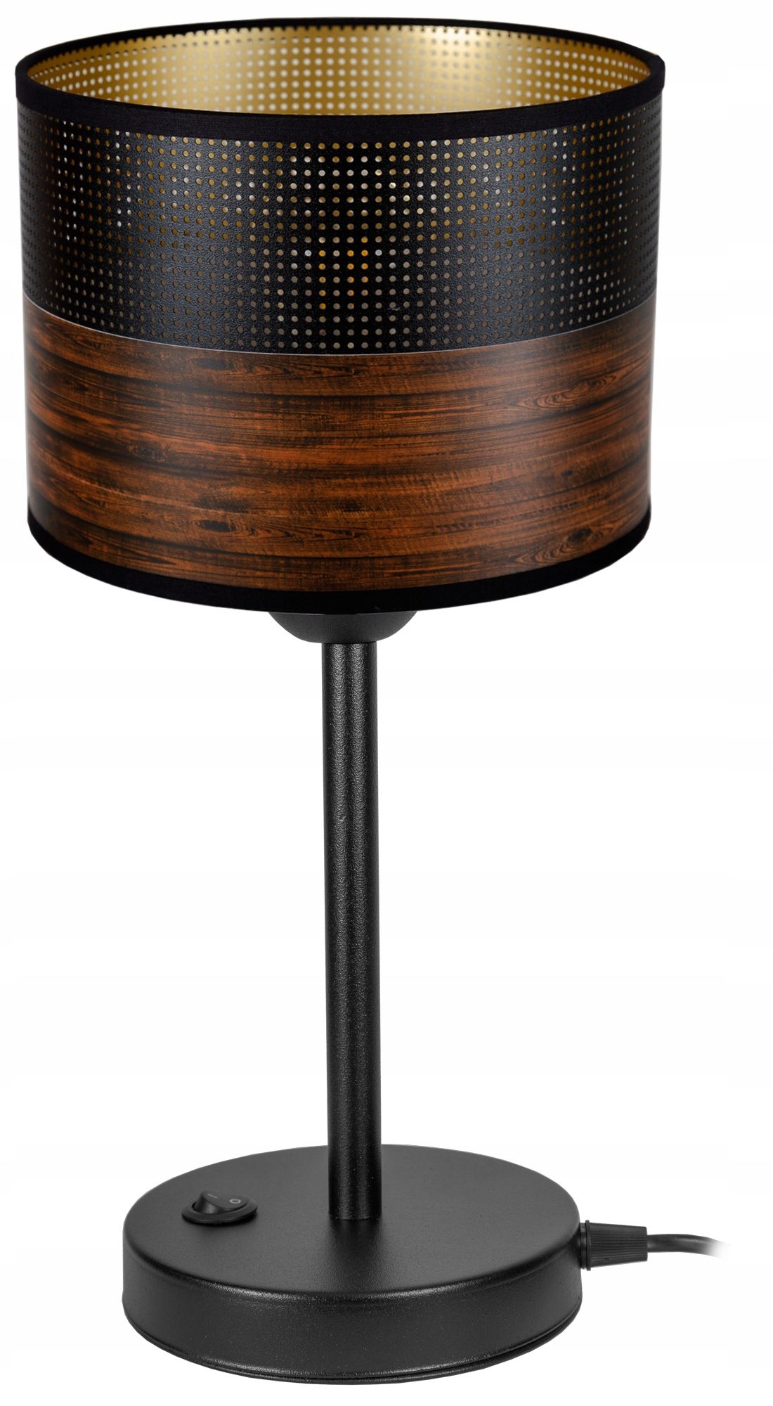  Štýlový nočná/stolová lampa moderné sklo kapucňa plisované grafitová farba led