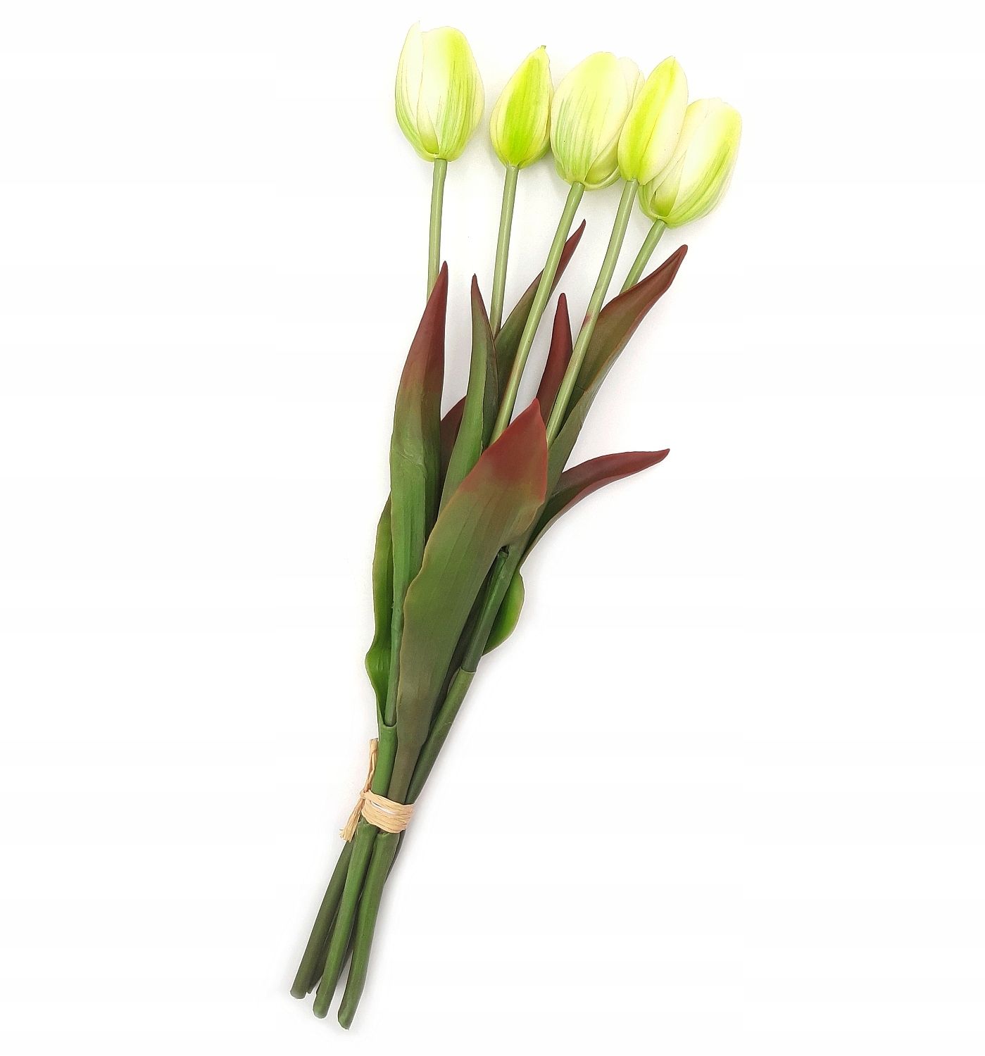  Tulpe tulpes pušķis mākslīgie ziedi lillā