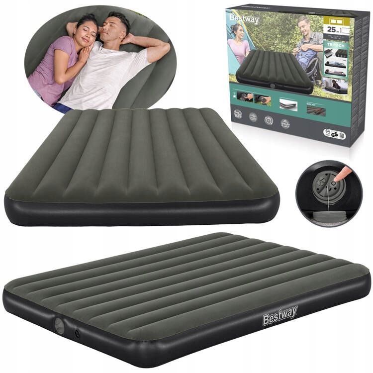  Bestway pripučiamas čiužinys 2 žmonės 203x152x22cm 67703