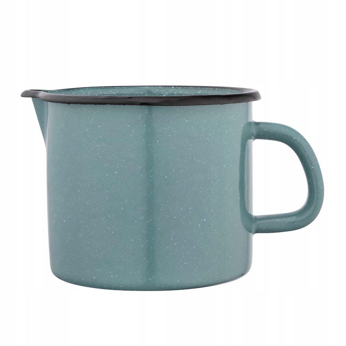  Emaillierter topf mit griff für induktionsherd gas altom design salbei 14 cm 1 l
