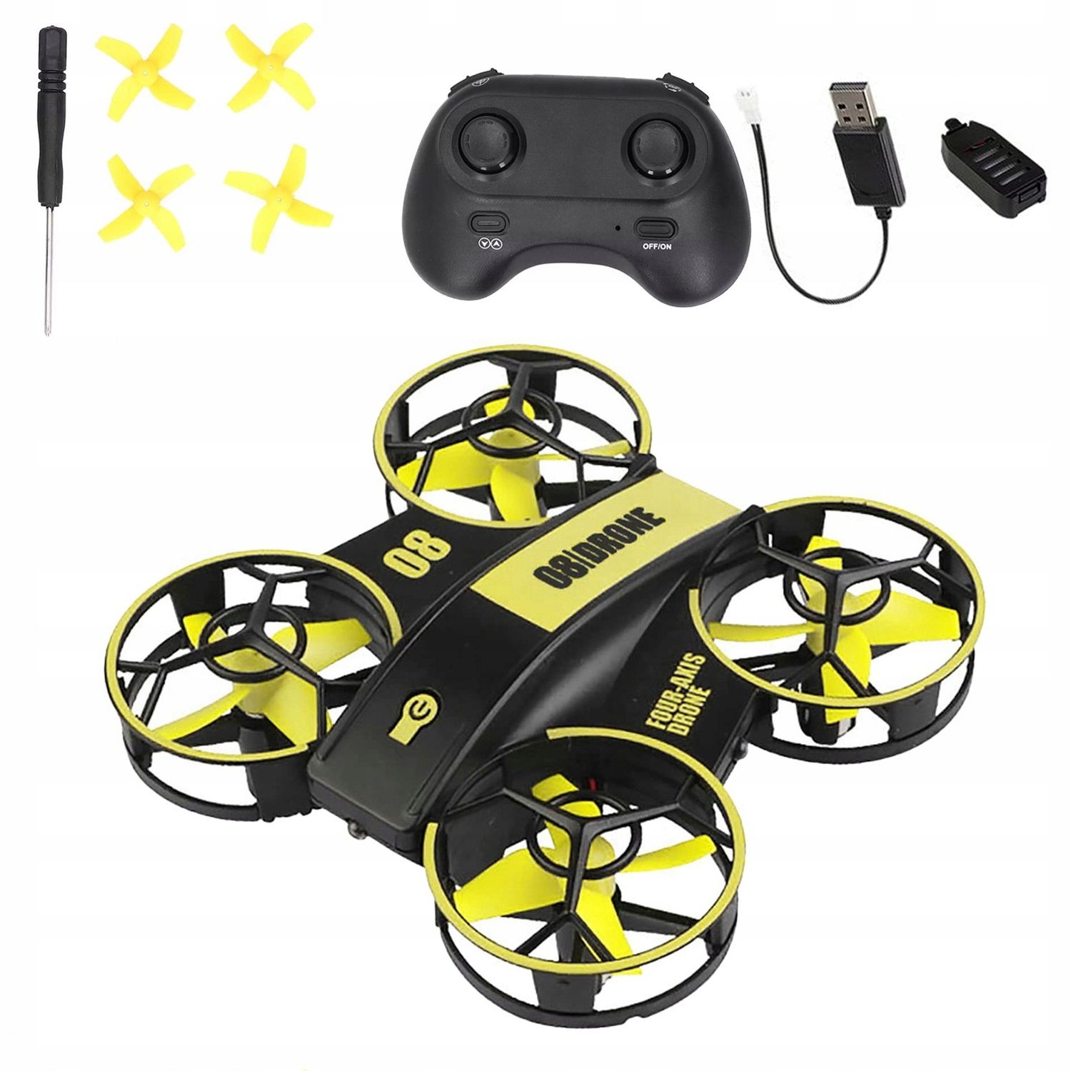  Droon rc led dioodidega lendavad öösel lastele quadcopter helikopter