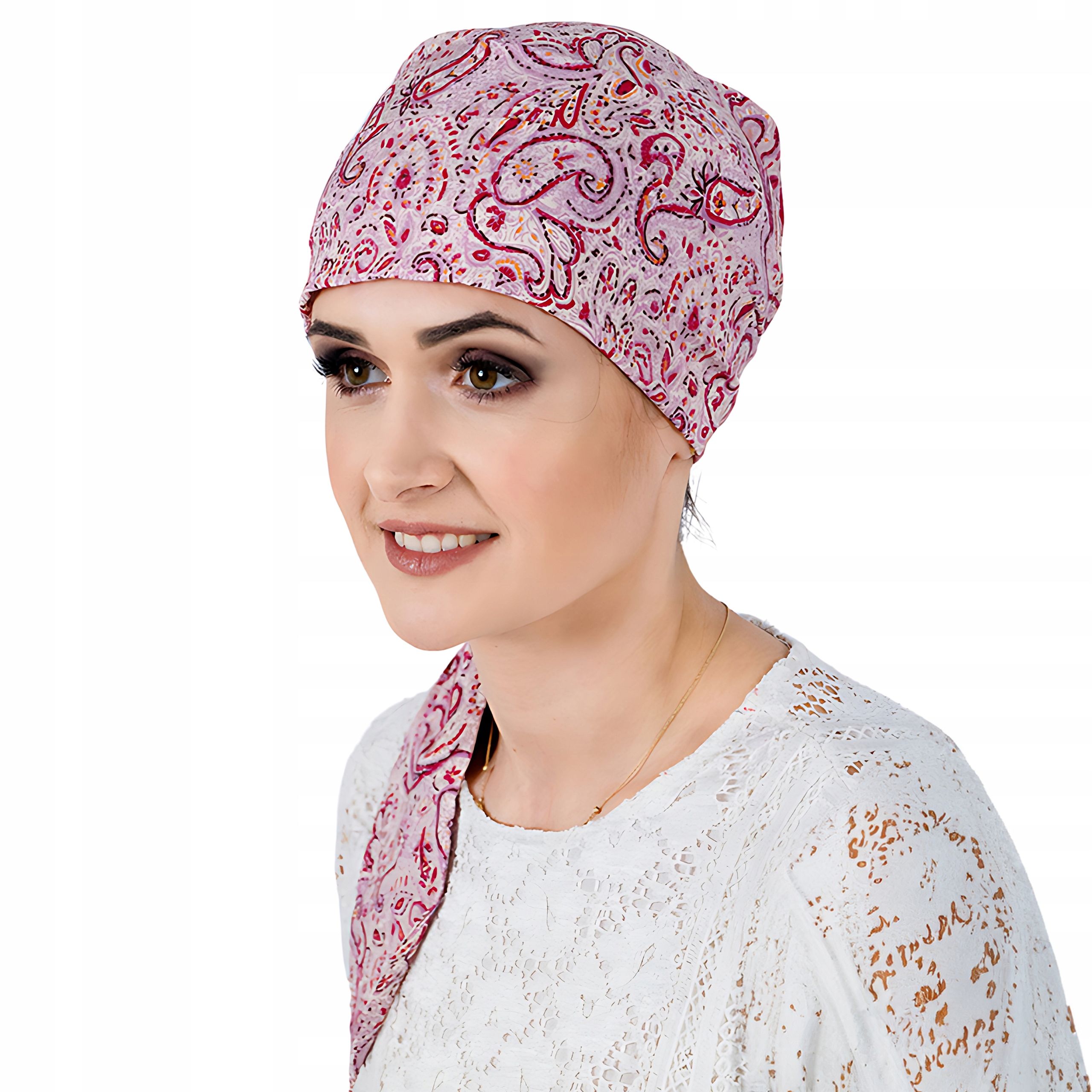  Šatka pre ženy po chemoterapiu 100% bavlna lidia carmen c/54