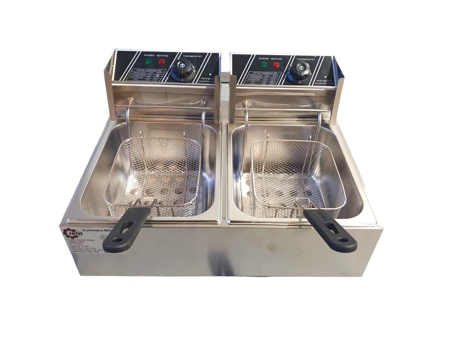  Fritüür fritüür 1x 3200w 18l kuivati võimsus kiire küpsetusseade kala virna