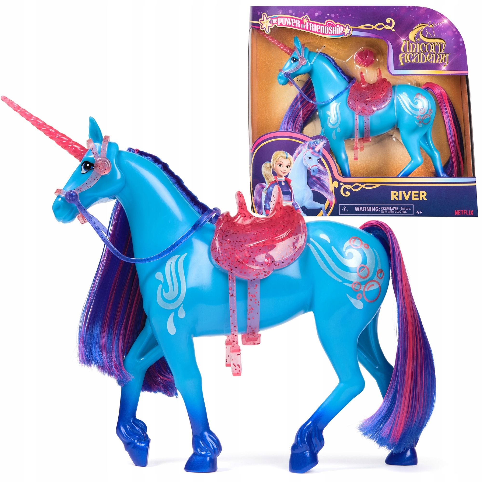  Akademie jednorozcow figur regenbögen leuchtend einhorn wildstar geräusche 29 cm
