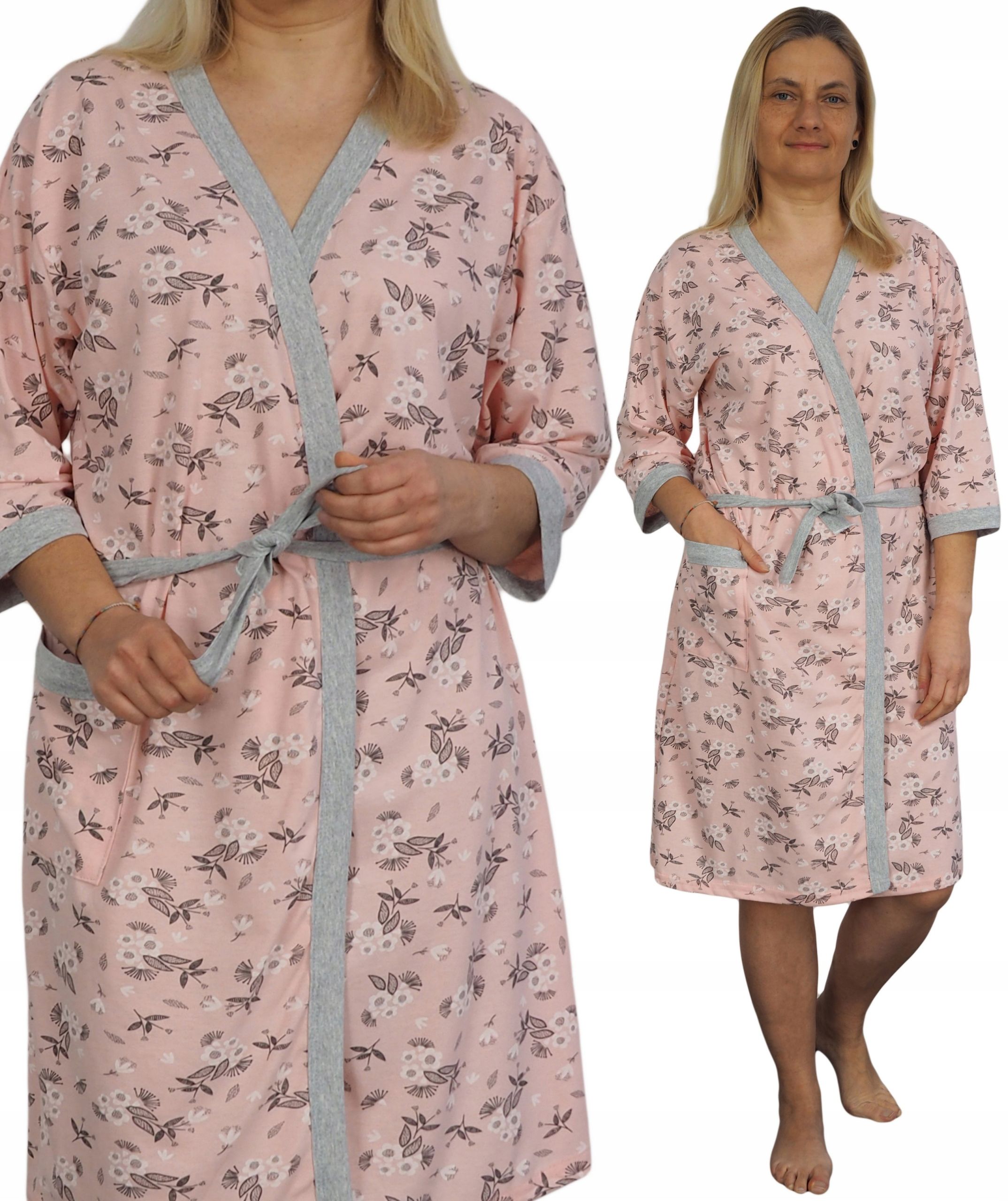  Damenbademantel 4xl 48 bademantel östlichen licht blumen 4xl