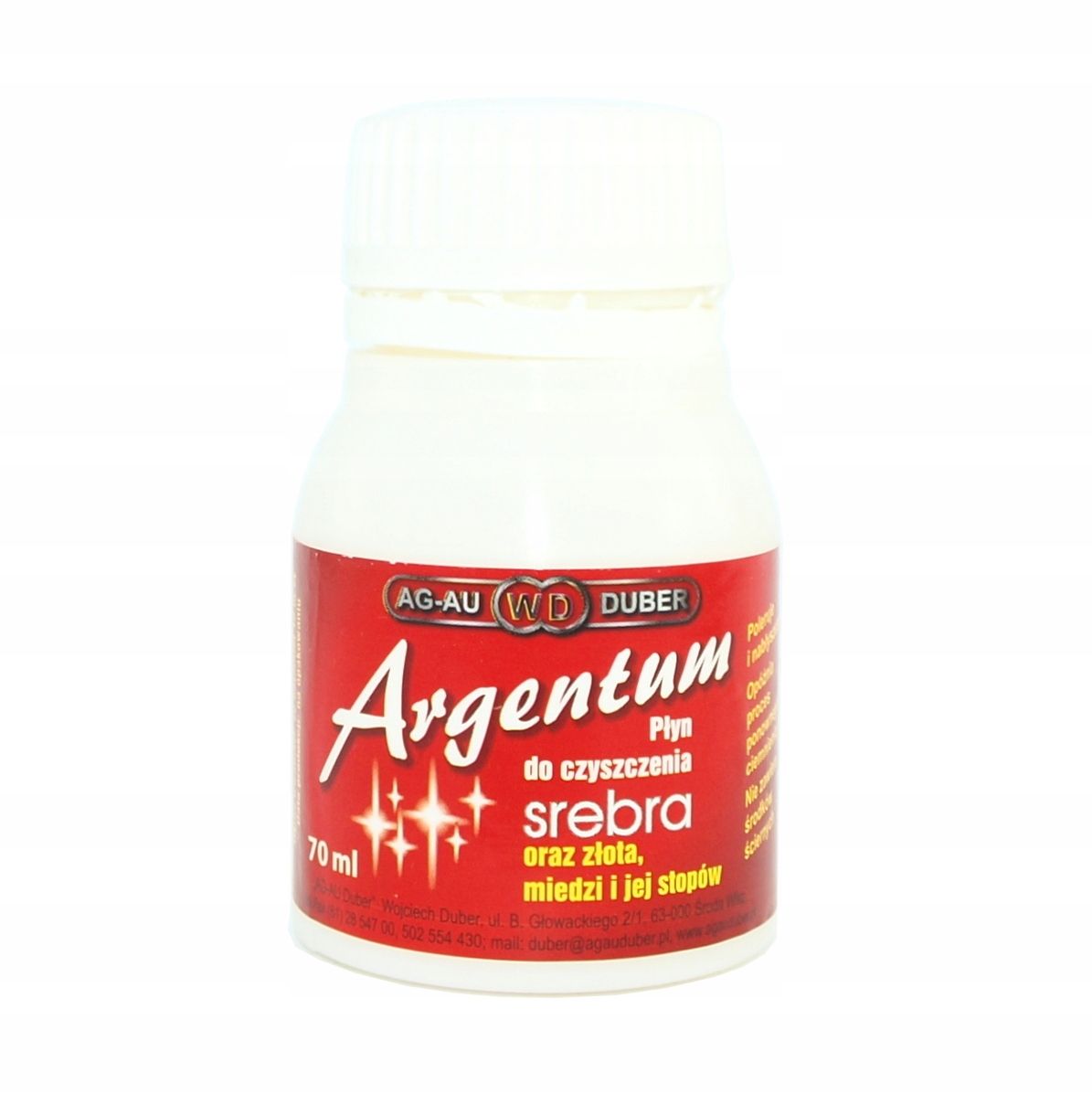  Kvapalina robiť striebro argentum 70 ml - 25 počítač. kartónová krabica