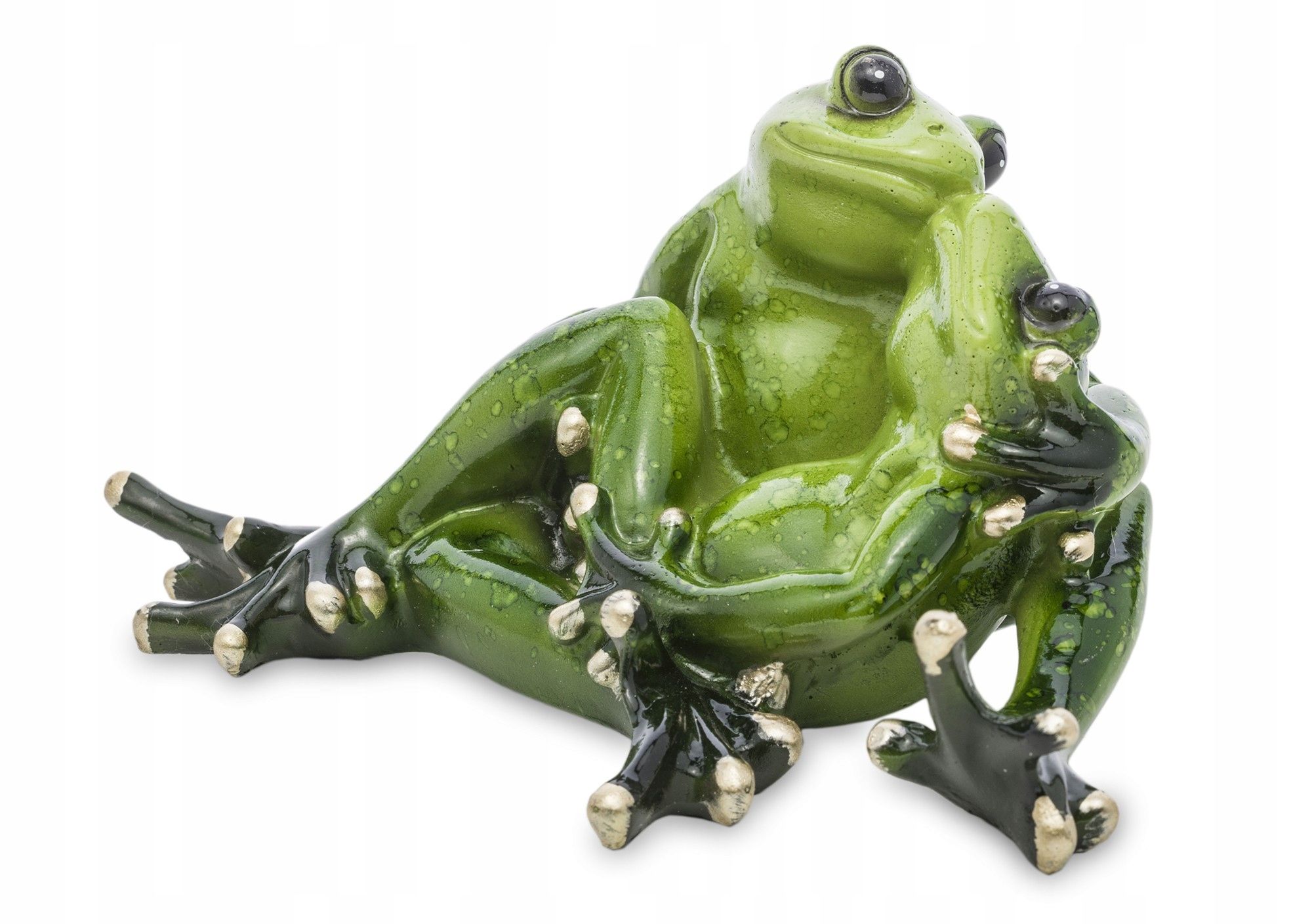  Figur frosch frosch auf rybach angler fischer geschenk