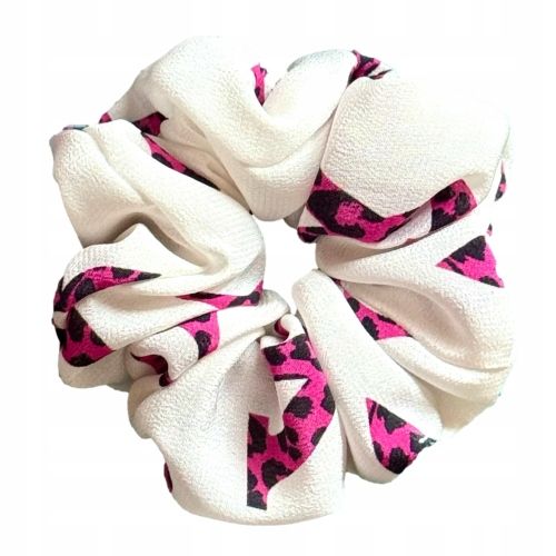  Louis vuitton silk rubber band for hair scrunchie 100% silk white r. m