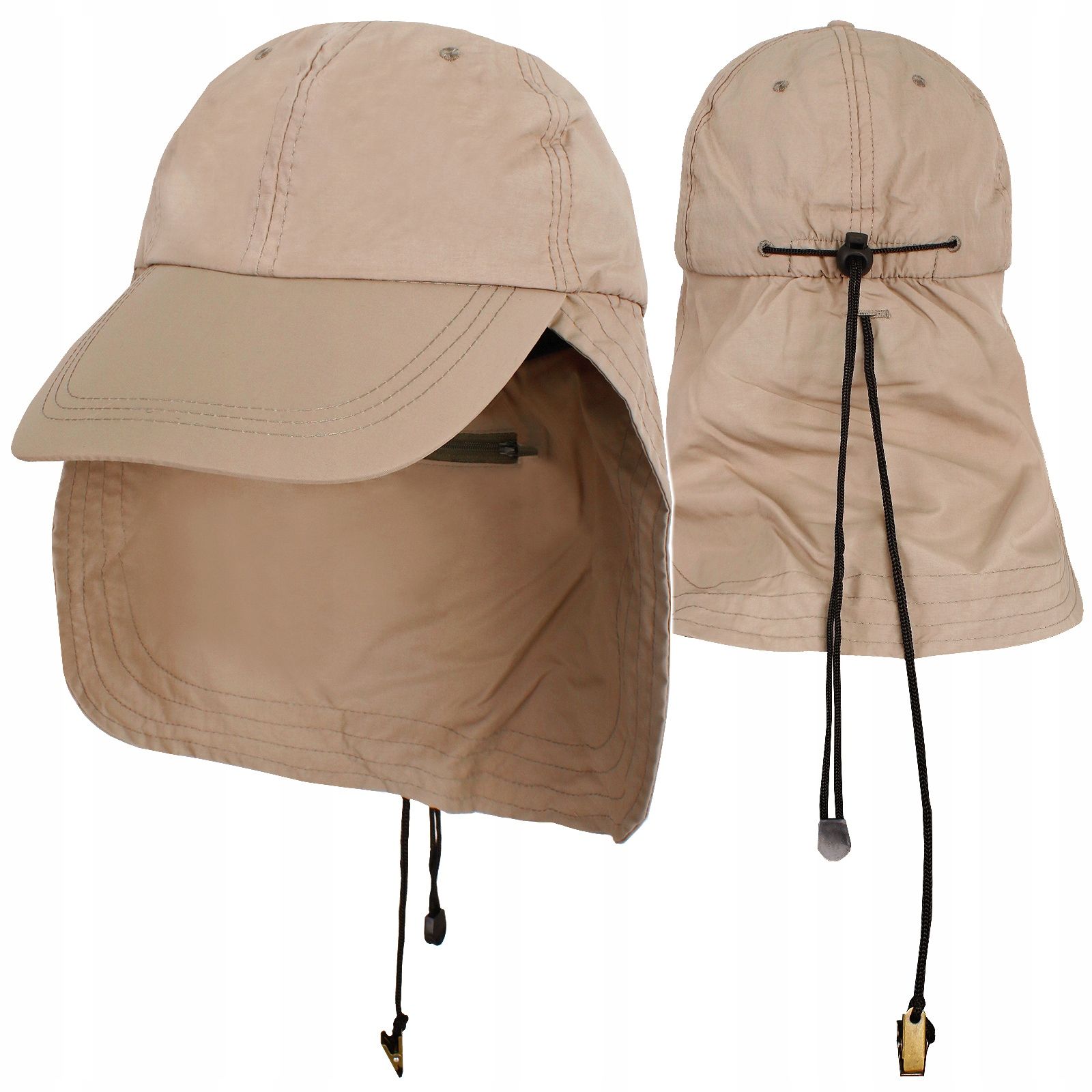  Klobúk s šiltom nakarczkiem fox outdoor mfh sahara olive ochrana krku