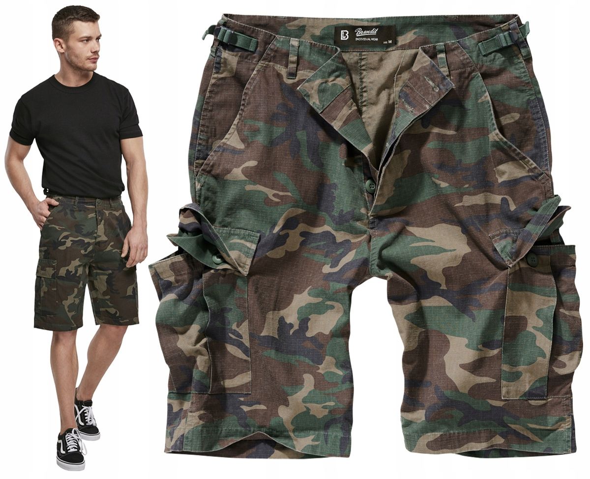  Kurze herrenshorts militär militär brandit bdu moro dark tarnung s