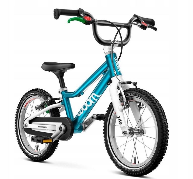  Bicykel woom ísť 2 červený