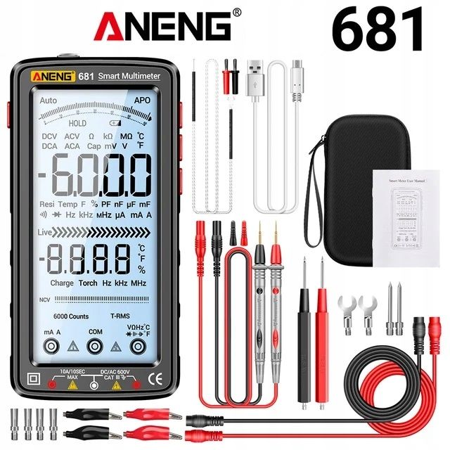  Presné meter digitálny multimeter zoyi zt219 max 19999