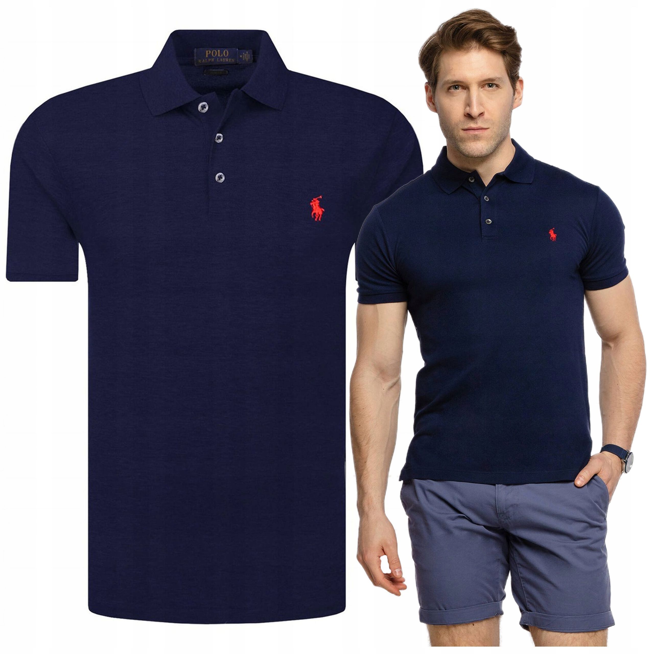  Ralph lauren meeste polo särgid tumesinine slim r.m