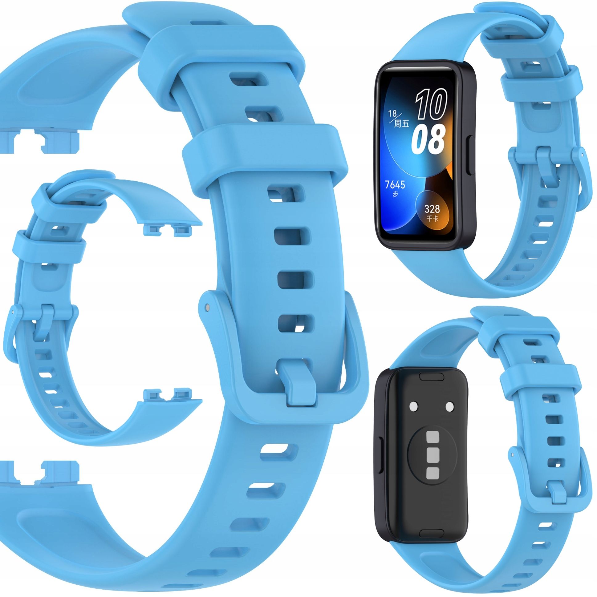  Siksnas rokassprādze rokassprādze huawei band 8/9/10 daudzas krāsas augstākais kvalitāti