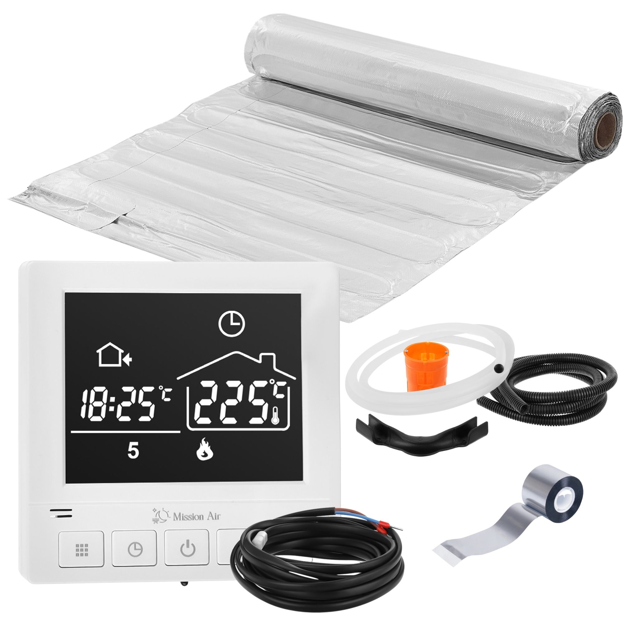  Komplekt soojenduspadi paneelide all mal-160w/m² 1,5m²