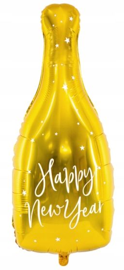  Balón na nový rok šálka 28x80cm na hélium veľký