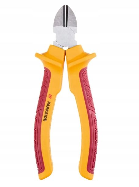  Parko pakrantė pusapvalės replės 180 mm plienas ergonominė laikikliai